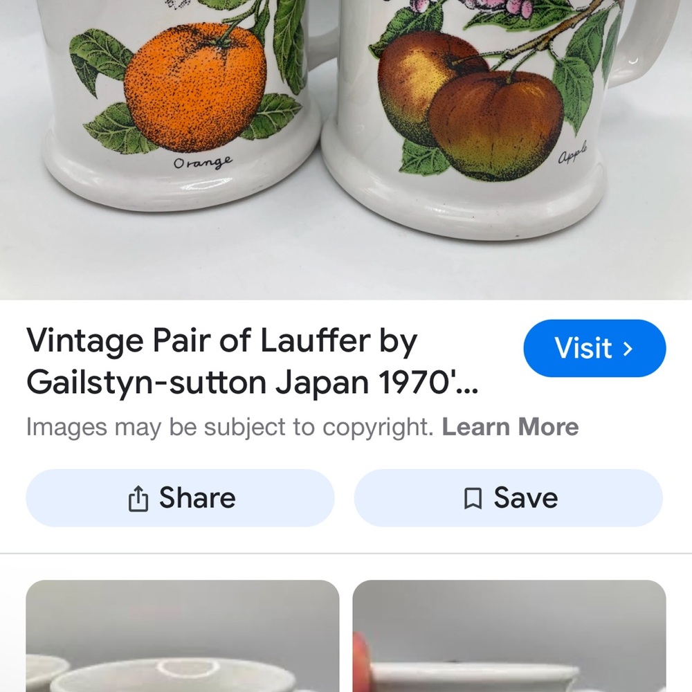 Vintage set of mugs see picture in other platform
They are being run for a deal - Picture 6 of 6